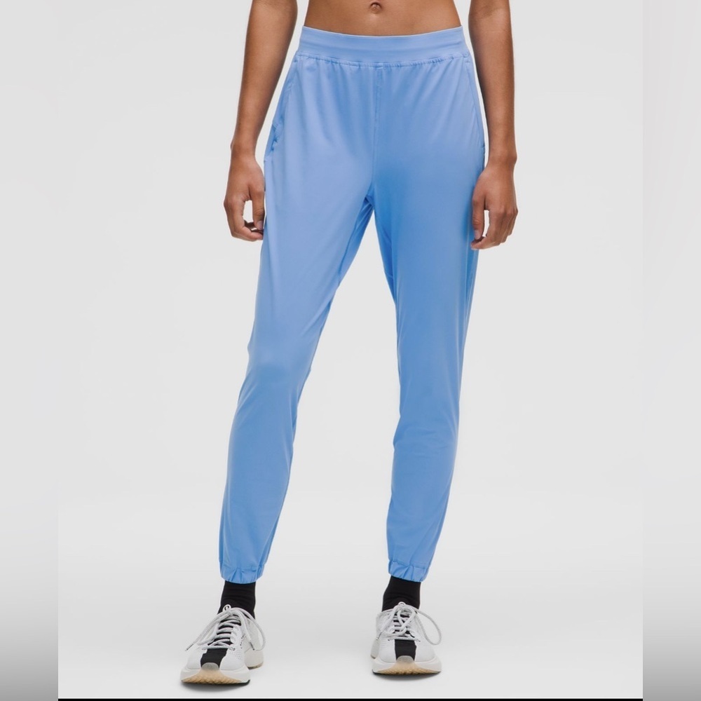 NWT Lululemon Athletica Adapted State HR Jogger Size 10 Pool Party Blue